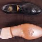 CHURCH'S SHOES $850 BLACK WING TIP TOE ORNAMENT BENCH MADE OXFORD 7.5 40.5e NEW