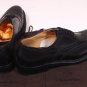 CHURCH'S SHOES $850 BLACK WING TIP TOE ORNAMENT BENCH MADE OXFORD 7.5 40.5e NEW