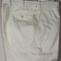 ISAIA PANTS $640 WHITE COTTON/CASHMERE LUXURY SUMMER SLACKS TROUSERS 32 48e NEW
