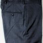 ALEXANDER McQUEEN PANTS $650 GRAPHITE BLACK 100%WOOL COUTURE SLACKS 32 48e NEW