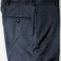 ALEXANDER McQUEEN PANTS $650 GRAPHITE BLACK 100%WOOL COUTURE SLACKS 32 48e NEW