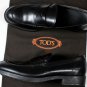 TOD'S SHOES $645 BLACK LOGO EMBOSSED SPLIT TOE ESQUIRE PENNY LOAFER 12 45e NEW