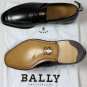 BALLY SHOES $1295 CHOCOLATE BROWN SCRIBE HANDMADE PENNY LOAFER 8.5 41.5e NEW