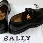 BALLY SHOES $1295 CHOCOLATE BROWN SCRIBE HANDMADE PENNY LOAFER 8.5 41.5e NEW