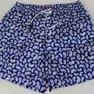 BRIONI SAILING SWIMSUIT $600 NAVY/GRAY LOGO EMBROIDERED SWIM TRUNKS XXL 56e NEW