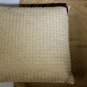 BOTTEGA VENETA PILLOW SET $860 STONE INTRECCIATO LINEN SQUARE PILLOW NEW