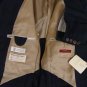 BRUNELLO CUCINELLI JACKET $2350 NAVY/GREEN MADRAS CHECK 3-BTN BLAZER 46R 56e NEW