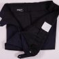 KITON PANTS $1195 NAVY CASHMERE/COTTON HANDMADE FLAT FRONT SLACKS 42 60e NEW
