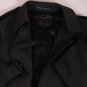 PRADA COAT $2295 DARK BROWN/NAVY CHECK BELTED WINTER TRENCH COAT XL 54e NEW