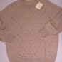 BRUNELLO CUCINELLI SWEATER MALT/RED 100%CASHMERE CREWNECK JUMPER MED 50e NEW