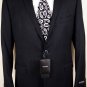 DOLCE & GABBANA SUIT $2165 BLACK 2BTN PINSTRIPE MARTINI 100%WOOL SUIT 42 52e NEW