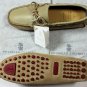 BRUNELLO CUCINELLI SHOES $735 SAND TIED VAMP PEBBLE SOLE LOGO DRIVER 11 44 NEW