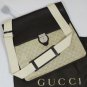 GUCCI MESSENGER BAG $1450 BROWN LOGO PALLADIUM LOCKED LOGO GUCCICCIMA SACHEL NEW