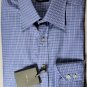 TOM FORD SHIRT $695 LIGHT BLUE/WHITE CROSS CHECK OXFORD SHIRT 17.5/35 44 NEW