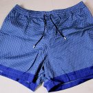 BRIONI SAILING SWIMSUIT $600 LIGHT BLUE LOGO EMBROIDERED SWIM TRUNKS 4XL 60e NEW