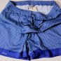 BRIONI SAILING SWIMSUIT $600 LIGHT BLUE LOGO EMBROIDERED SWIM TRUNKS 4XL 60e NEW