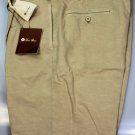 LORO PIANA SHORTS $455 KHAKI COTTON/LINEN 5-PKT BERMUDA DECK SHORT 38 54 NEW
