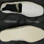 TOM FORD SHOES $800 IVORY SUEDE/COTTON HANDMADE SUMMER ESPADRILLES 9 42 NEW