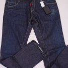 DSQUARED2 JEANS $640 DARK WASH SIDE WHISKERED SIGNATURE LOGO DENIM 38 54e NEW