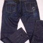DSQUARED2 JEANS $640 DARK WASH SIDE WHISKERED SIGNATURE LOGO DENIM 38 54e NEW