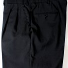 BRIONI PANTS $1620 BLACK 100%WOOL SIGMA HANDMADE DRESS SLACKS 32 48 NEW