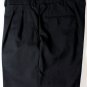 BRIONI PANTS $1620 BLACK 100%WOOL SIGMA HANDMADE DRESS SLACKS 32 48 NEW