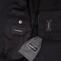ZEGNA SUIT $2890 BLACK SATIN PEAKED LAPEL 1-BTN 100%WOOL TUXEDO 48R 58e NEW