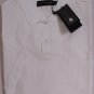 RALPH LAUREN BLACK LABEL POLO $285 WHITE 2-BTN 100%COTTON POLO SHIRT XXL 56e NEW