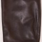SALVATORE FERRAGAMO JACKET $4285 BROWN CALFSKIN LOGO GANCINI CAR COAT M 50e NEW