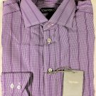 TOM FORD SHIRT $695 PURPLE MICRO-CHECK STRIPE OXFORD DRESS SHIRT 15.75/35 40 NEW