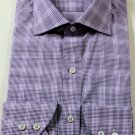 TOM FORD SHIRT $690 PURPLE CROSS CHECK OXFORD CLOTH SHIRT 16.5/34 42 NEW