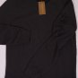 GUCCI SWEATER $695 BLACK COTTON BLEND LOGO GG EMBROIDER SLEEVE CREWNECK S 48 NEW