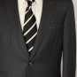 BRIONI SUIT $5850 BLACK 100%WOOL 2-BTN HANDMADE SECOLO SUIT 40R 50e NEW