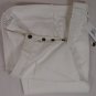 MAISON MARTIN MARGIELA PANTS $490 WHITE SATIN WAIST CHINO TROUSER 38 54e NEW