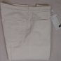 MAISON MARTIN MARGIELA PANTS $490 WHITE SATIN WAIST CHINO TROUSER 38 54e NEW