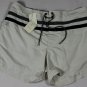 BRUNELLO CUCINELLI SWIMSUIT $665 BEIGE SPORT STRIPED LOGO SWIM TRUNK XL 54e NEW