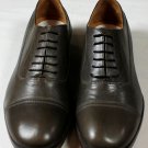 MAISON MARTIN MARGIELA SHOES $810 KHAKI BROWN CAPTOE LEATHER OXFORD 12 45e NEW