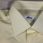 BRIONI SHIRT $595 PALE YELLOW OXFORD FRENCH CUFF DRESS SHIRT 15 3/4 /35 40e NEW