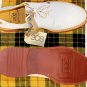CESARE PACIOTTI SHOES $495 IVORY SUEDE MADISON AVE DOWNTOWN DERBY 12 45e NEW
