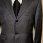 TOM FORD SUIT $4240 CHAR GRAY MOHAIR/LINEN/SILK HANDMADE 3-BTN SUIT 38R 50e NEW