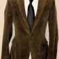 RALPH LAUREN PURPLE LABEL COAT $3195 OLIVE BROWN CORDUROY SPORTJACKET 38 48 NEW