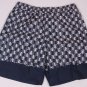 MARNI SWIMSUIT $295 NAVY/WHITE BLUR BEACHWEAR SWIM TRUNK SHORTS MED 50e NEW