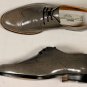 MAISON MARTIN MARGIELA SHOES $950 GRAY WINGTIP LEATHER REPLICA DERBY 12 45e NEW