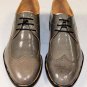 MAISON MARTIN MARGIELA SHOES $950 GRAY WINGTIP LEATHER REPLICA DERBY 12 45e NEW