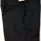 BRIONI PANTS $845 CHAR BLACK 100%SUPERFINE WOOL MOENA HANDMADE SLACKS 38 54e NEW
