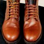 DSQUARED2 SHOES $650 DARK BROWN COWHIDE LACE UP LUG SOLE ANKLE BOOTS 11 44e NEW