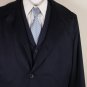 KITON COAT $7415 NAVY 4BTN 100%CASHMERE HANDMADE CAR COAT JACKET 42R 52e NEW