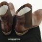 COSTUME NATIONAL SHOES $740 BROWN SIDE GORE CENTER STITCH BOOT 8 41e NEW
