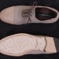 DOLCE & GABBANA SHOES $695 BROWN LEATHER/CANVAS CAPTOE TWO TONE OXFORDS 9 42 NEW