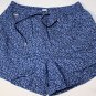 BRIONI SAILING SWIMSUIT $600 BLUE/NAVY LOGO ORNAMENTED SWIM TRUNKS SM 48e NEW